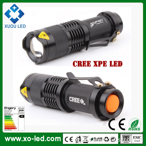 350 Lumen Outdoor Use Ultrafire CREE XPE Mini LED Flashlight